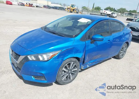 2020 Nissan Versa Sv Xtronic Cvt из США, поврежденный, VIN 3N1CN8EV2LL860140